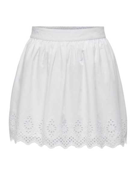 ქვედაბოლო ONLY - ONLLOU EMB FLOWY SKIRT PTM