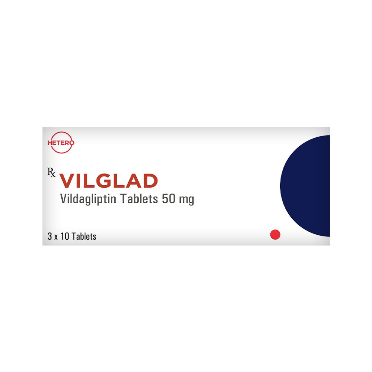 ვილგლედი - Vilglad 50მგ 30 ტაბლეტი