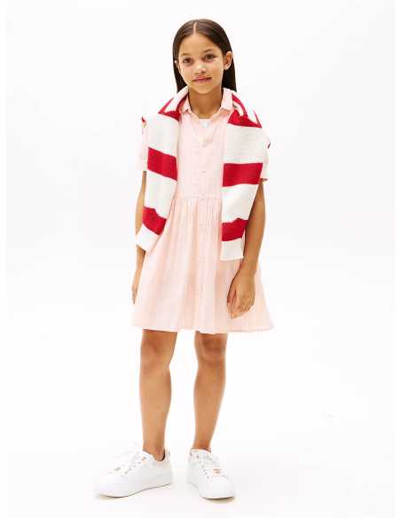 ბავშვის კაბა Tommy Hilfiger - STRIPED DRESS SS