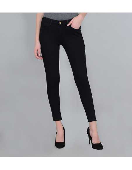 ქალის ჯინსი Wrangler - Skinny Crop Zip