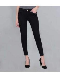 ქალის ჯინსი Wrangler - Skinny Crop Zip