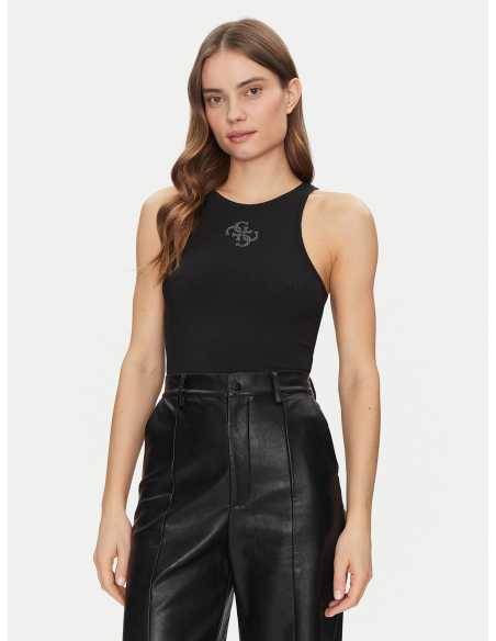 მაისურები GUESS - NEW SL ROUND NK GUENDALINA TOP