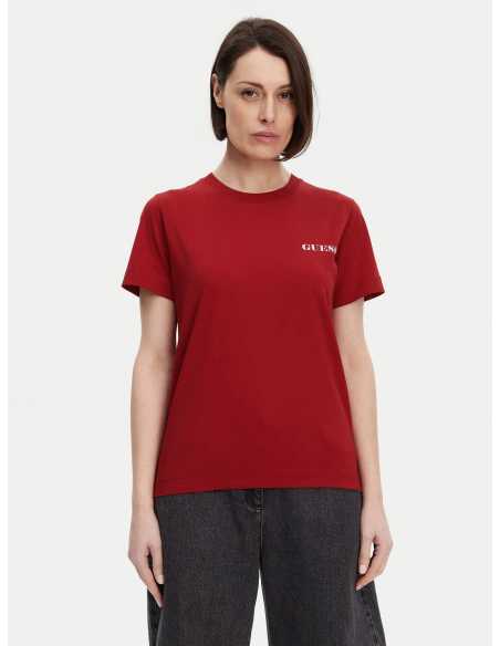 მაისურები GUESS - SS CN AMERICAN PRINT