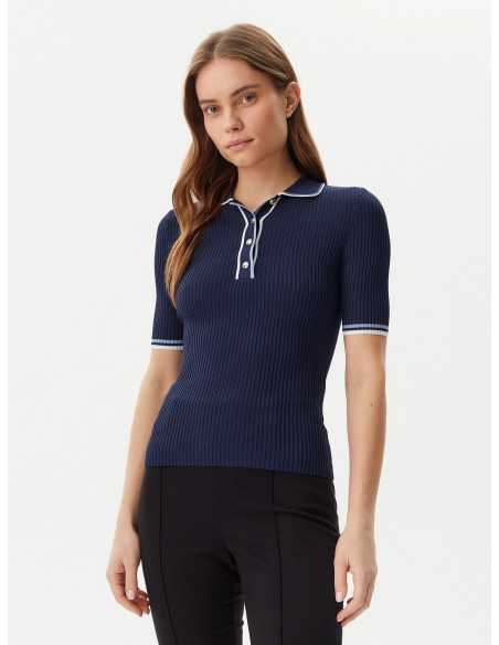 მაისურები GUESS - THALIA POLO NECK SS SWTR