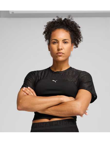 მაისურები Puma - LACE TOP - SHORT