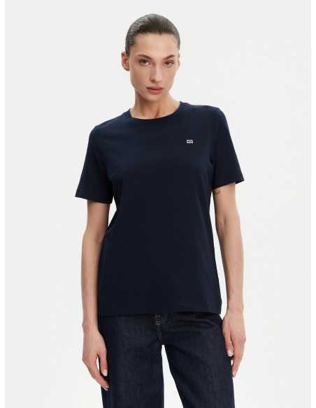 მაისურები Tommy Hilfiger - REG CONTRAST FLAG SS TEE