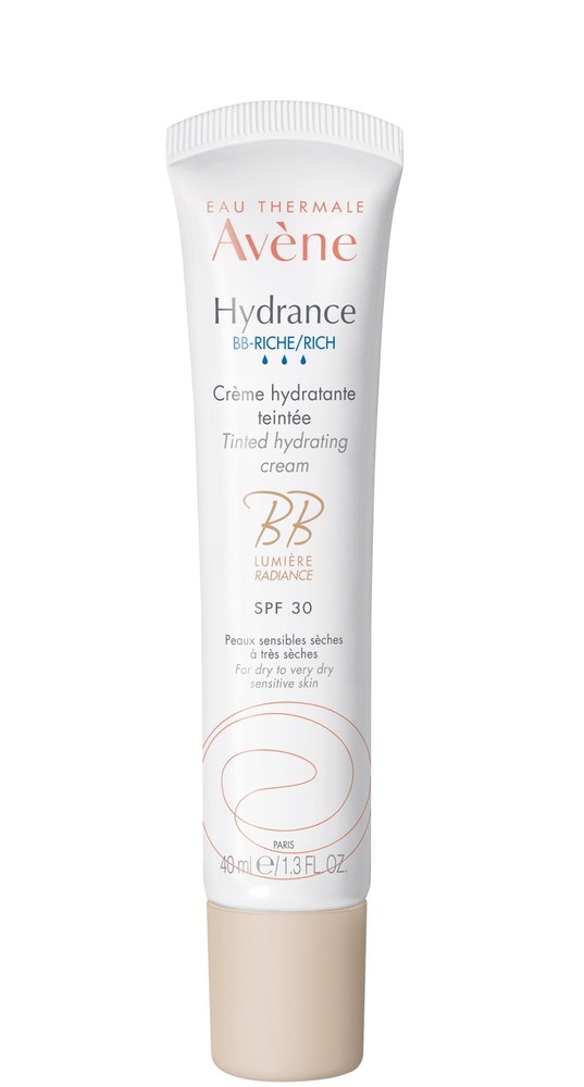 Avene Hydrance Tinted სახის დამატენიანებელი ემულსია Rich SPF 30 40 მლ