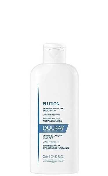 Ducray Elution Gentle ქერტლის საწინააღმდეგო შამპუნი 200 მლ