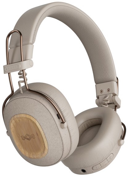 House Of Marley EM-JH135-CE Positive Vibration Riddim Over-Ear Wireless Headphones Cream
