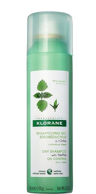 Klorane Nettle მშრალი შამპუნი 150 მლ