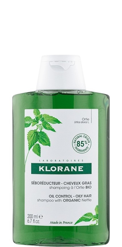 Klorane Oil Control შამპუნი 200 მლ