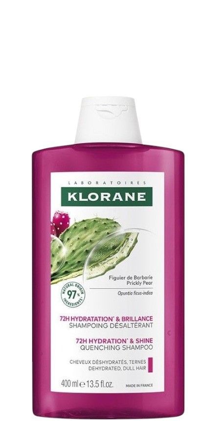 Klorane Prickly Pear Moist & Shine შამპუნი 400 მლ