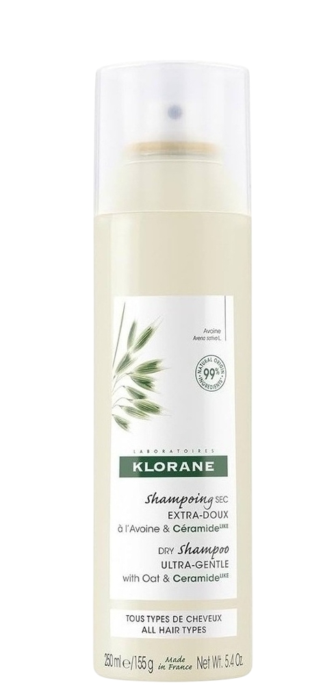 Klorane Ultra-gentle Oat & Ceramide მშრალი შამპუნი 150 მლ