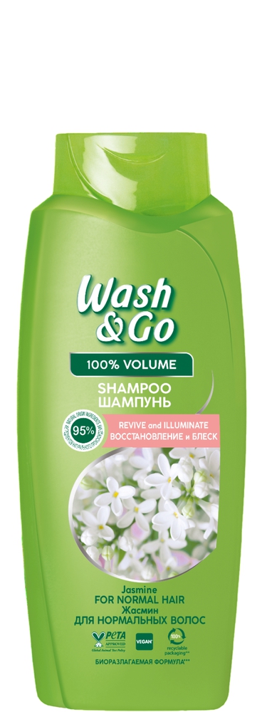 Wash & Go Jasmine შამპუნი 675 მლ