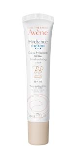 Avene Hydrance Tinted სახის დამატენიანებელი ემულსია Rich SPF 30 40 მლ