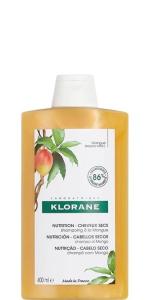 Klorane Mango მშრალი თმის შამპუნი  400 მლ
