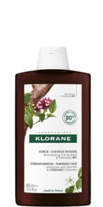 Klorane Quinine თმის ცვენის საწინააღმდეგო შამპუნი 400 მლ
