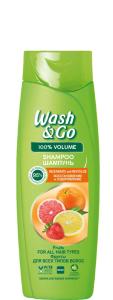 Wash & Go Fruit Extracts შამპუნი 360 მლ
