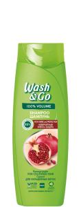 Wash & Go Pomegranate შეღებილი თმის შამპუნი 180 მლ