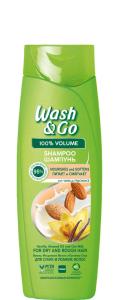 Wash & Go Vanilla შამპუნი 360 მლ