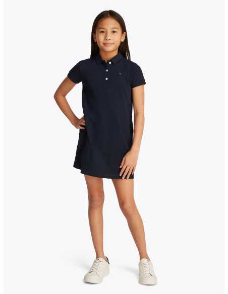 ბავშვის კაბა Tommy Hilfiger - IM ESSENTIAL POLO DRESS