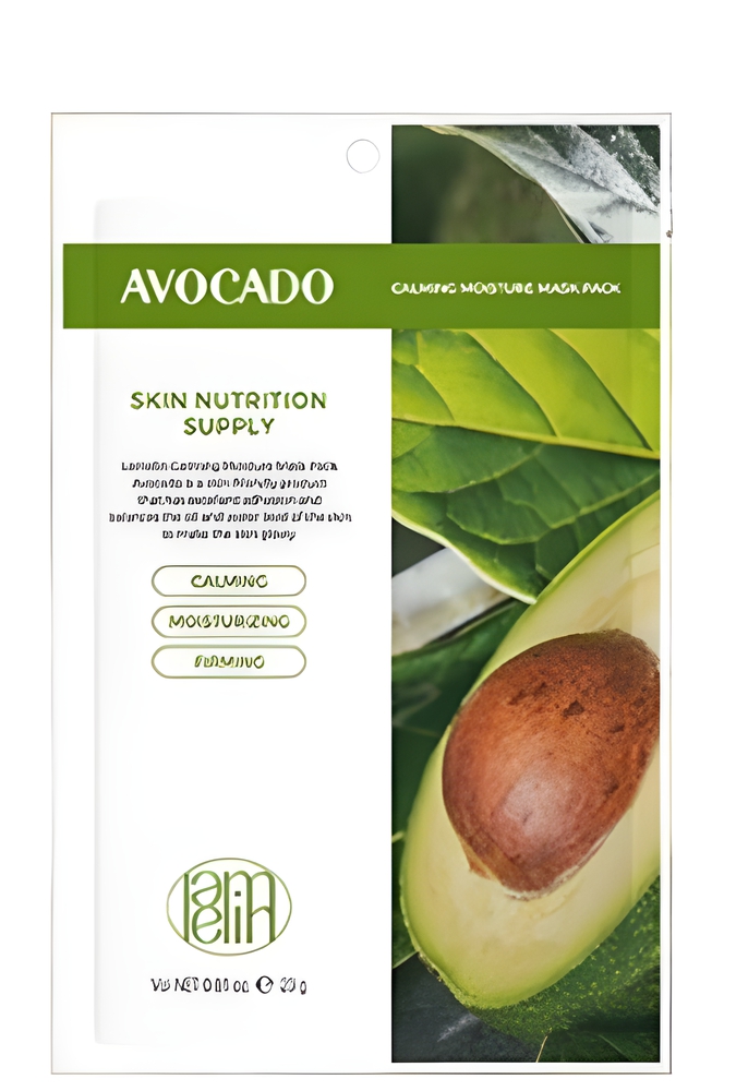 Lamelin Avocado სახის დამამშვიდებელი ნიღაბი