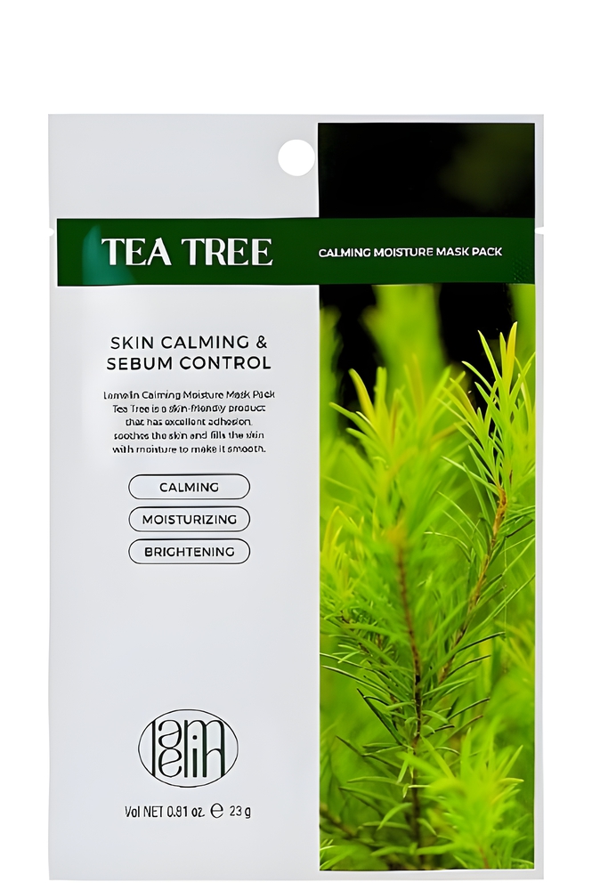 Lamelin Tea Tree ცხიმიანი კანის სახის ნიღაბი