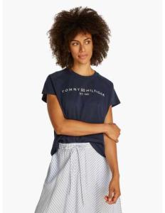 მაისურები Tommy Hilfiger - MDRN CAP SLV CORP LOGO TEE