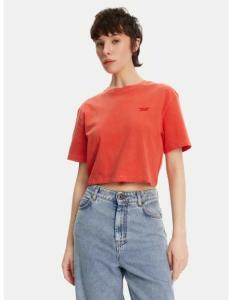 მაისურები Tommy Jeans - TJW CRP GMD SCRIPT OPEN BACK TEE