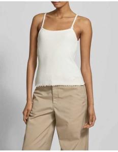 მაისურები Tommy Jeans - TJW SLIM GMD RIB STRAP TOP