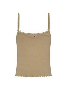 მაისურები Tommy Jeans - TJW SLIM GMD RIB STRAP TOP