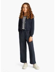 შარვალი Tommy Hilfiger - HILFIGER EMB WIDE LEG PANT