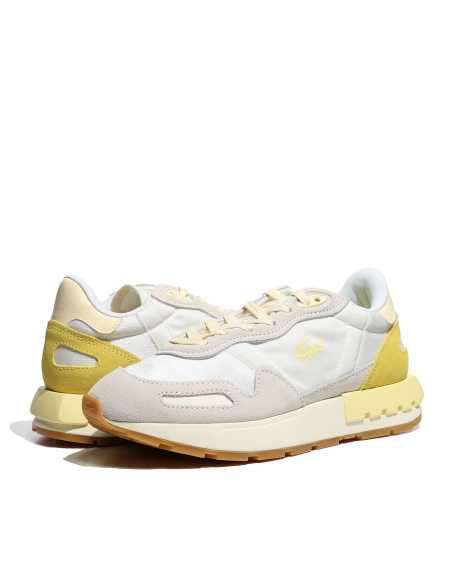 ქალის ბოტასი Lacoste - Women's Partner Wmn Sneakers-06C - OFF WHT/PNK