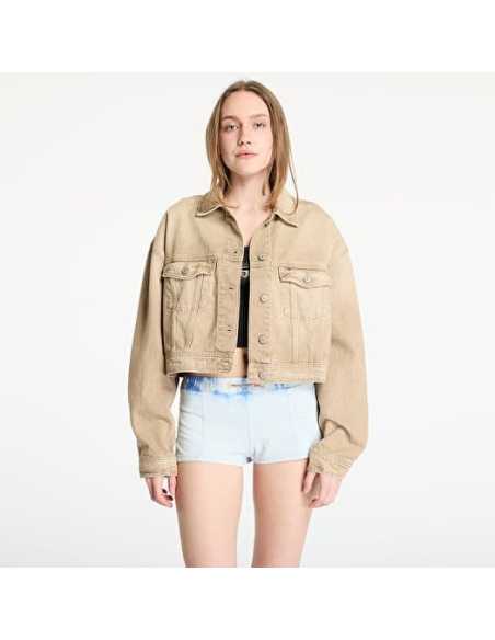 ქურთუკი Tommy Jeans - OVSZ CROP TRUCKER JACKET BI9009