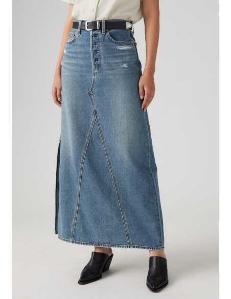 ქვედაბოლო Levi's® - Iconic Long Skirt W/Slit