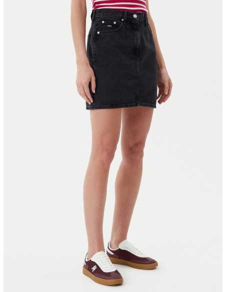 ქვედაბოლო Tommy Jeans - MOM SKIRT BI8080