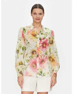 პერანგი GUESS - LS CLARA BUTTON UP TOP