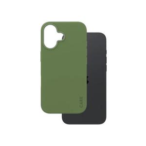 CARE by PanzerGlass Fashionable Case Green with MagSafe iPhone 16 1385