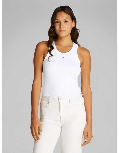 მაისურები CALVIN KLEIN - CK EMB GRAPHIC SLIM RIB TANK