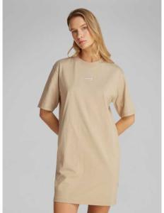 კაბა CALVIN KLEIN JEANS - PLACED INST TEE DRESS