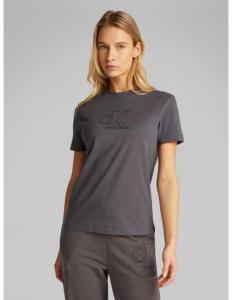 მაისურები CALVIN KLEIN JEANS - CK APPLIQUE REGULAR TEE