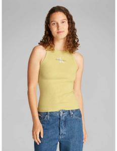 მაისურები CALVIN KLEIN JEANS - MONOLOGO RIB TANK TOP