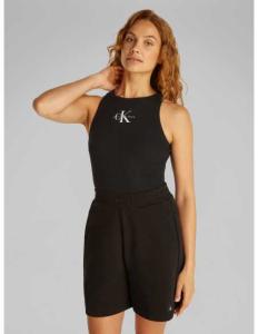 მაისურები CALVIN KLEIN JEANS - MONOLOGO RIB TANK TOP