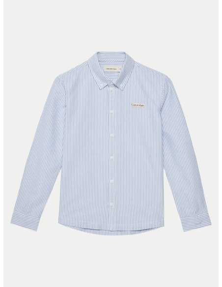 ბავშვის პერანგი/ბლუზი CALVIN KLEIN - REG. COTTON OXFORD SHIRT