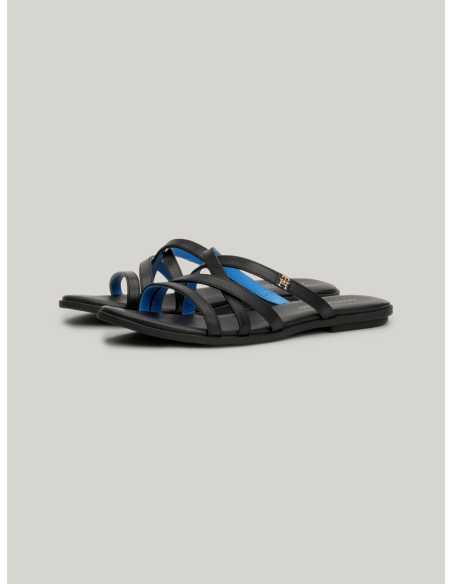 სანდალი Tommy Hilfiger - TH STRAP FLAT SANDAL