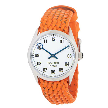 002 Quartz White Dial Watch TF0120146437 ORA