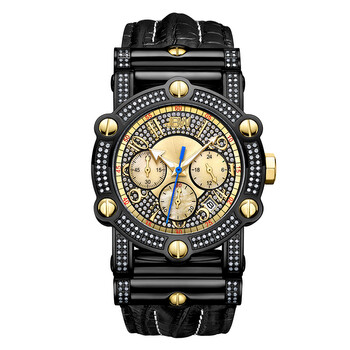 10 YR Anniversary Phantom 1.96 ctw Diamond  Chronograph Watch JB621510B