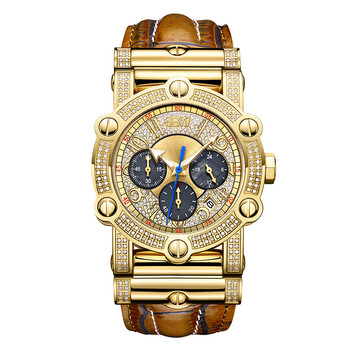 10 YR Anniversary Phantom 1.96 ctw Diamond  Chronograph Watch JB621510C