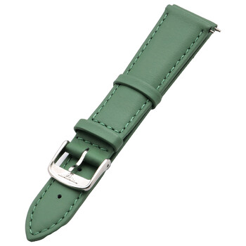 1714 mm Matt Green Calf Leather Strap L600159508