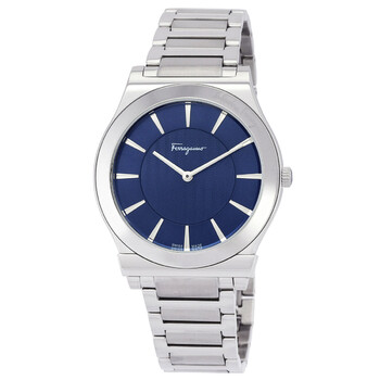 1898 Slim Quartz Blue Dial Watch SFPE00719